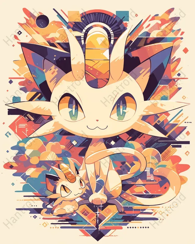 Geometric Pokemon Delights