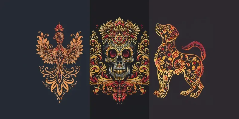 Majestic Maharaja Logos generated by undefined