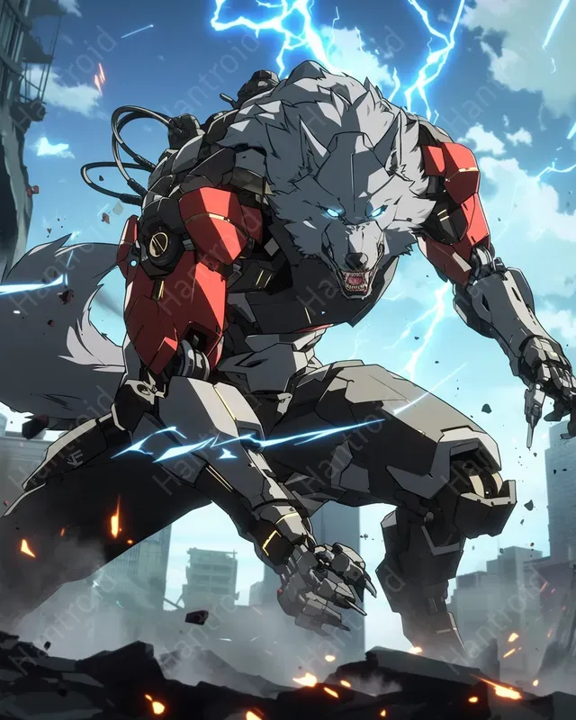 Anime Mecha Animals
