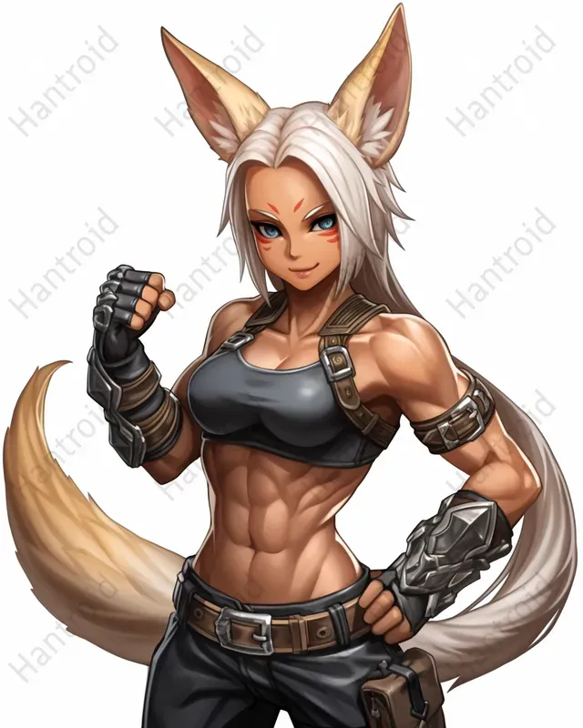 Urban Muscle Anthropomorphic Animals