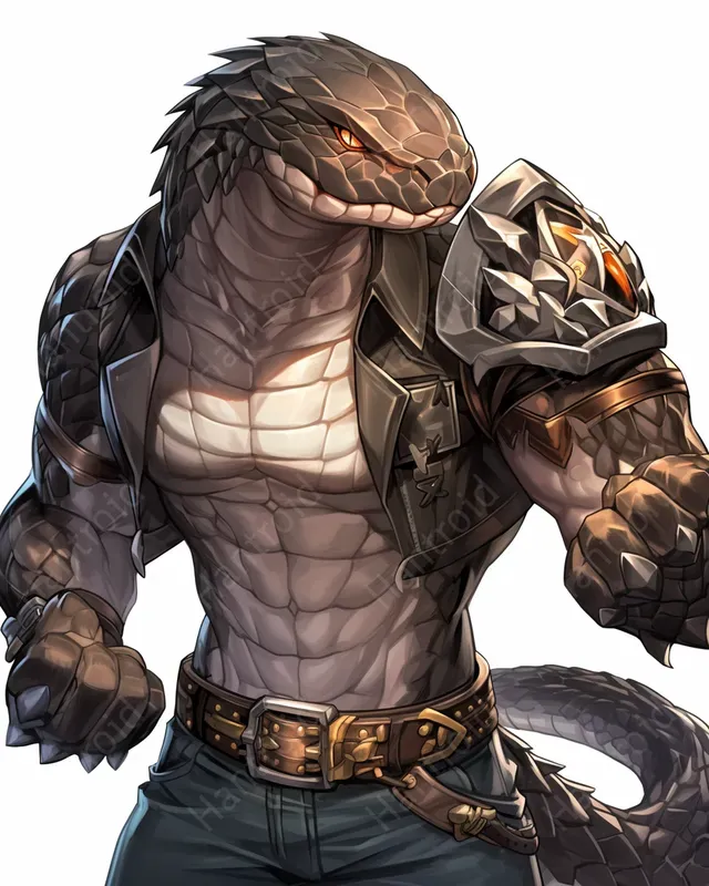 Urban Muscle Anthropomorphic Animals