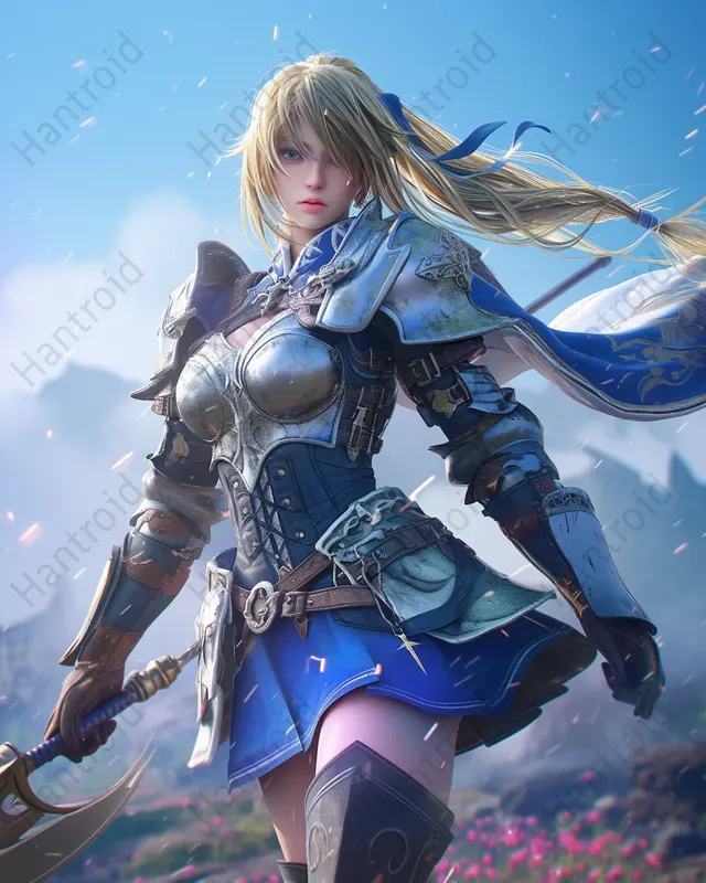 Medieval Fantasy Anime Warriors