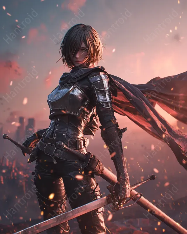 Medieval Fantasy Anime Warriors