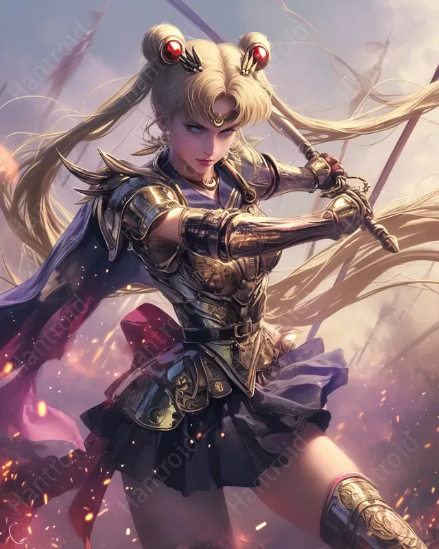 Medieval Fantasy Anime Warriors