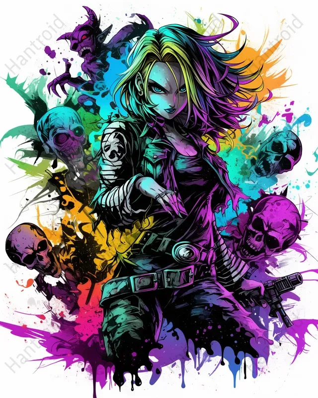 Dragon Ball Character Splash Art