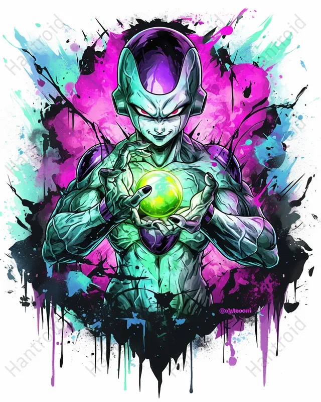 Dragon Ball Character Splash Art