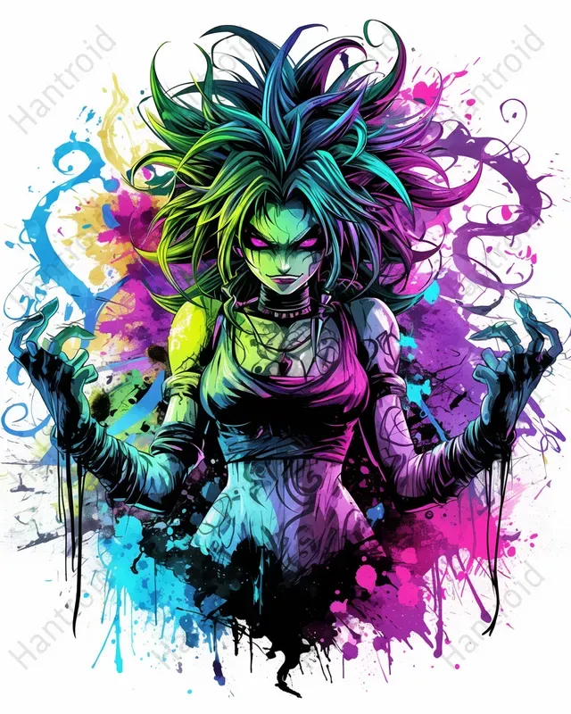 Dragon Ball Character Splash Art