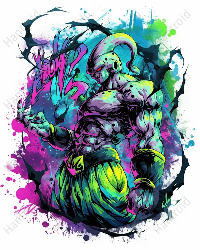 Dragon Ball Character Splash Art