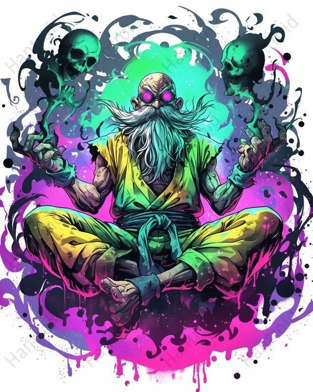 Dragon Ball Character Splash Art