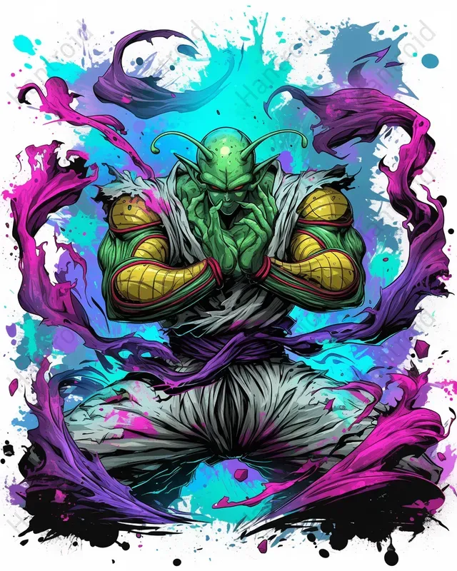 Dragon Ball Character Splash Art