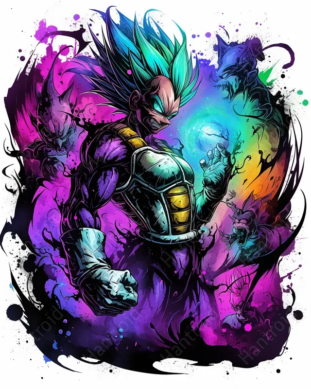 Dragon Ball Character Splash Art