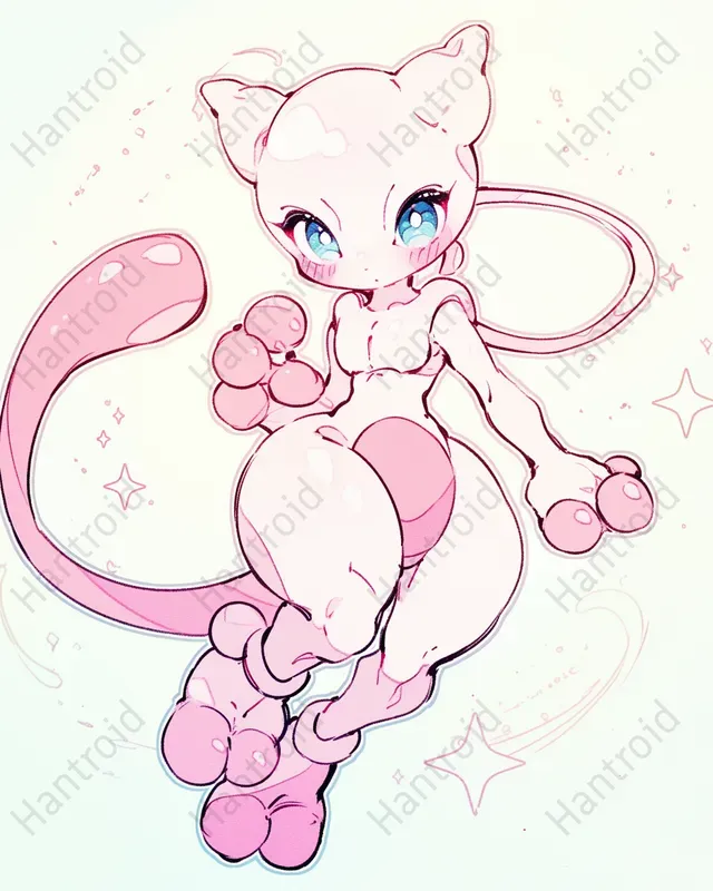 Cute Anime Style Pokemon Art