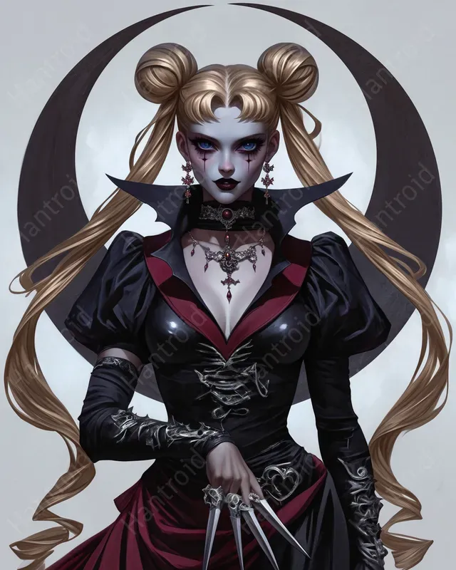 Gothic Fashion Anime Characters