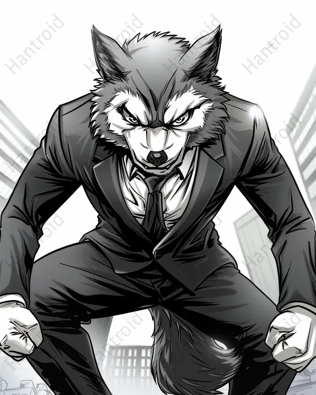 Comic Style Anthropomorphic Animals