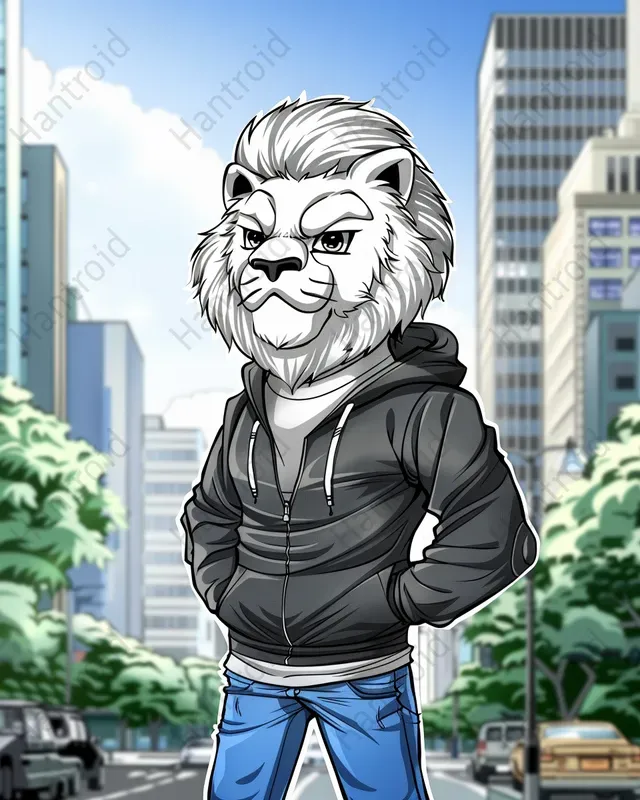 Comic Style Anthropomorphic Animals