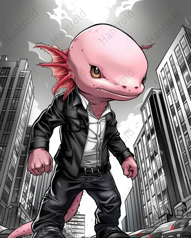 Comic Style Anthropomorphic Animals