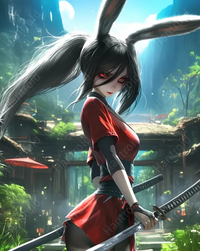 Anime Style Samurai Animals