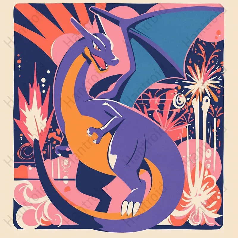 Retro Vector Pokemon Designs