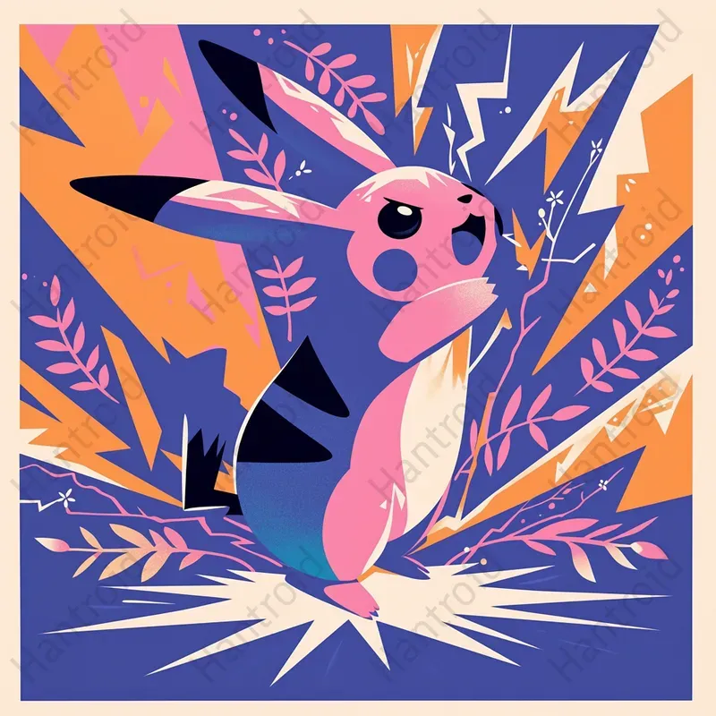 Retro Vector Pokemon Designs