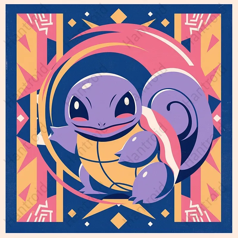Retro Vector Pokemon Designs