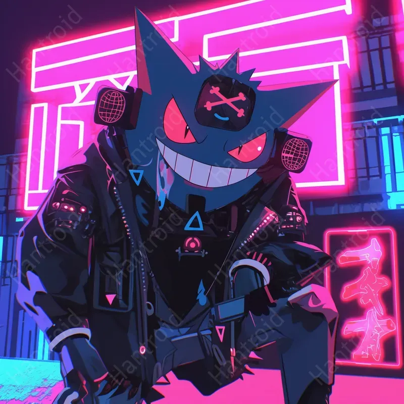 Cyberpunk Pokemon Fusions