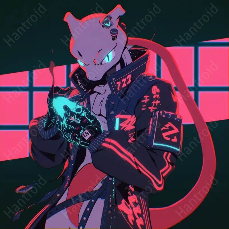 Cyberpunk Pokemon Fusions
