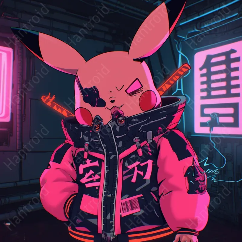 Cyberpunk Pokemon Fusions