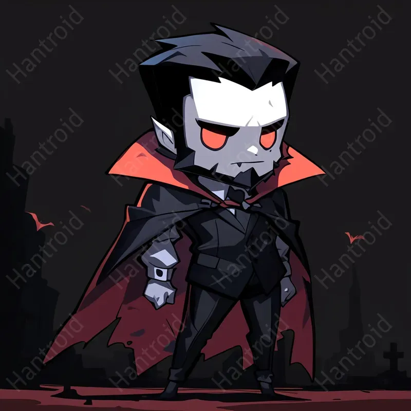 Cute Dark Fantasy Game Characters