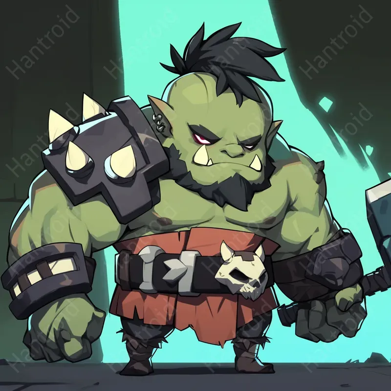 Cute Dark Fantasy Game Characters