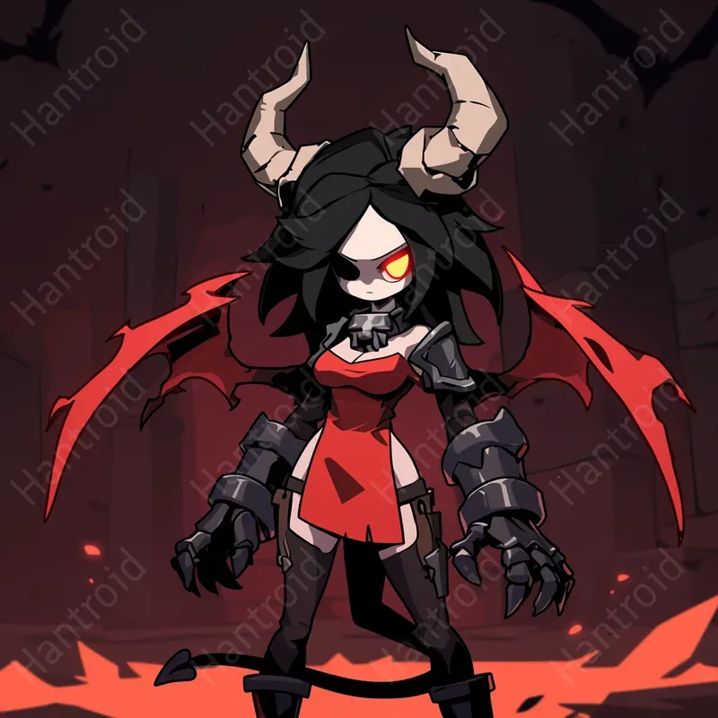 Cute Dark Fantasy Game Characters