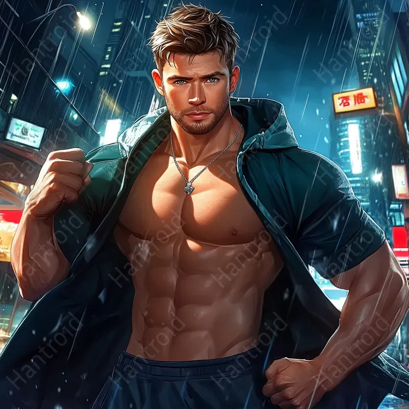 Cyberpunk Fitness Models