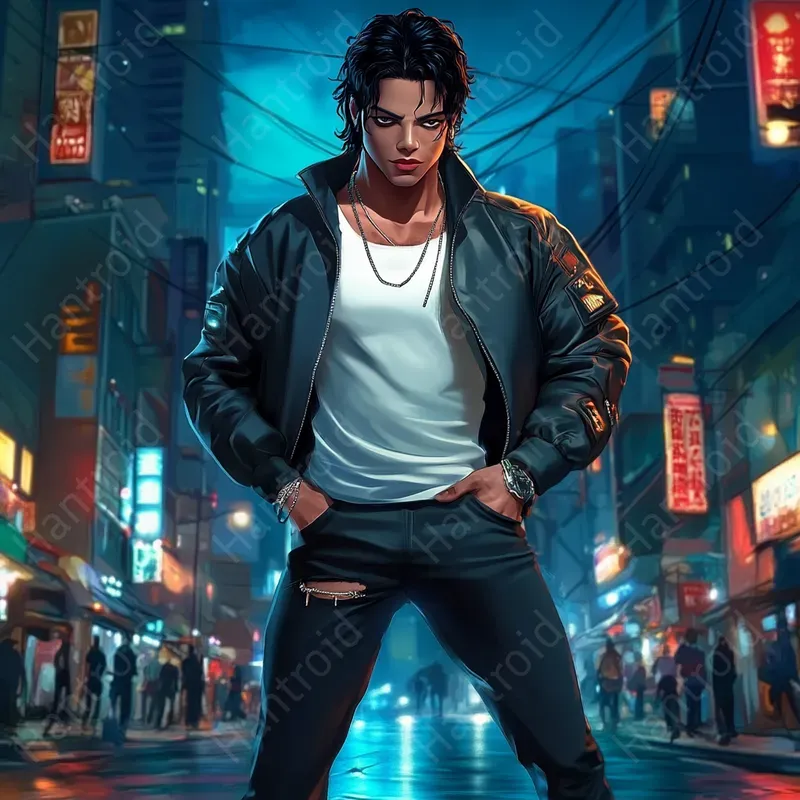 Cyberpunk Fitness Models