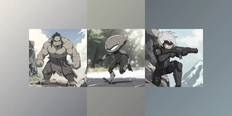 Anime Fantasy Character Designs generated by undefined