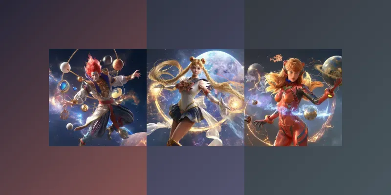 Hyper Realistic Anime Characters generated by undefined