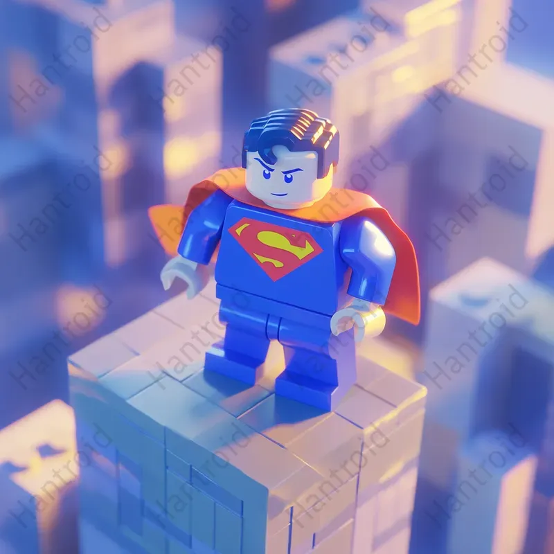 Comic Hero Blocks Lego