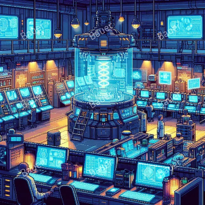 Cyberpunk Pixel Art Adventures