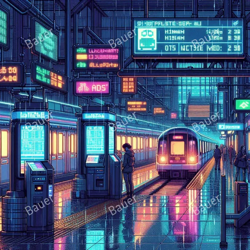 Cyberpunk Pixel Art Adventures