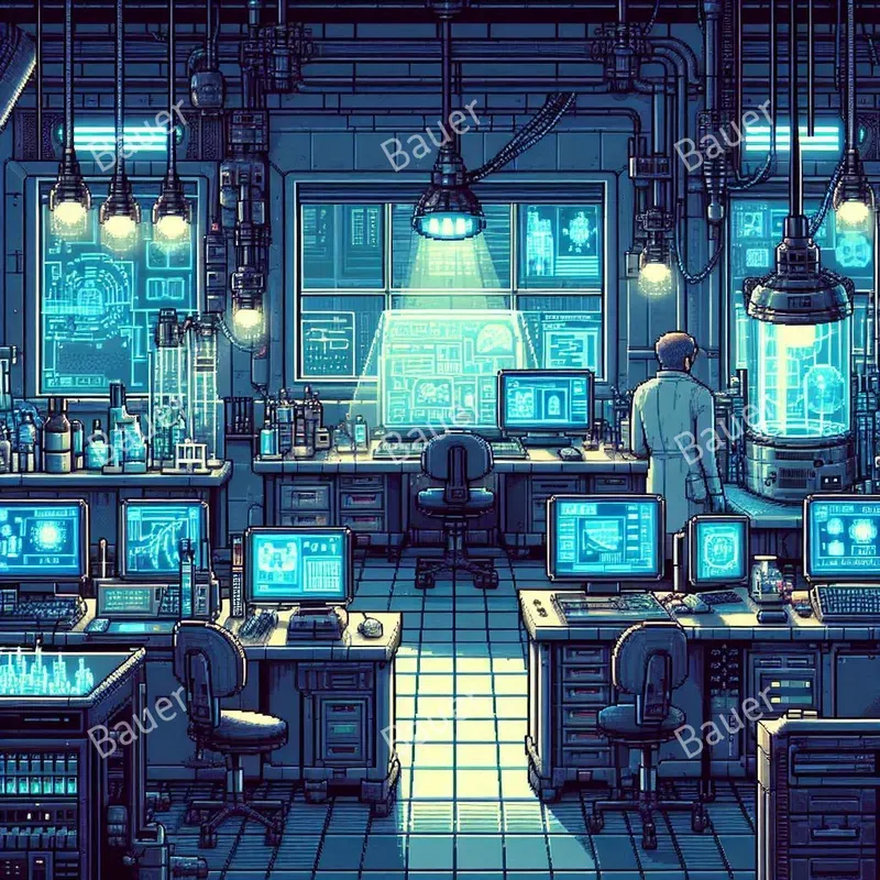 Cyberpunk Pixel Art Adventures