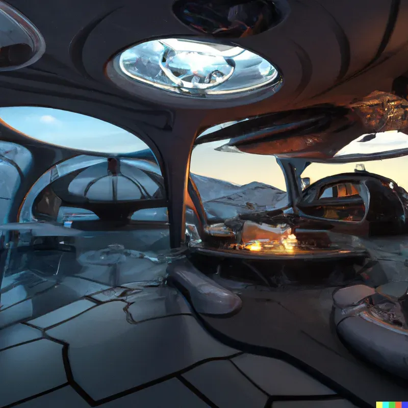 Alien Room Themed Backgrounds