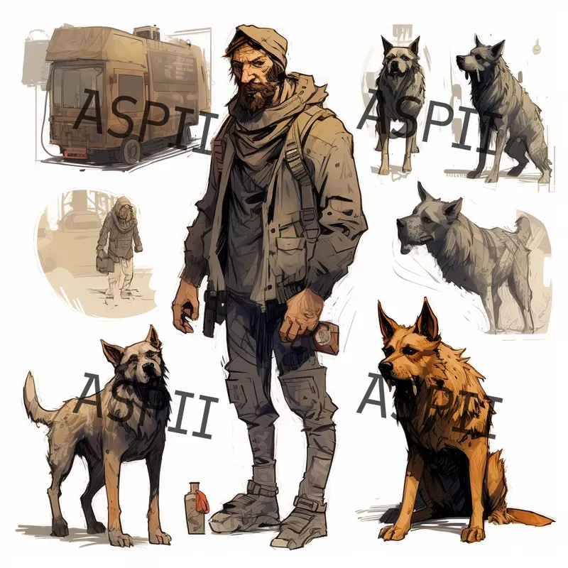 Apocalyptic Character Art