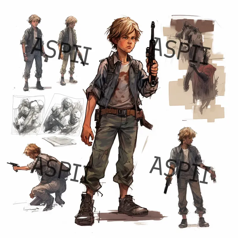 Apocalyptic Character Art
