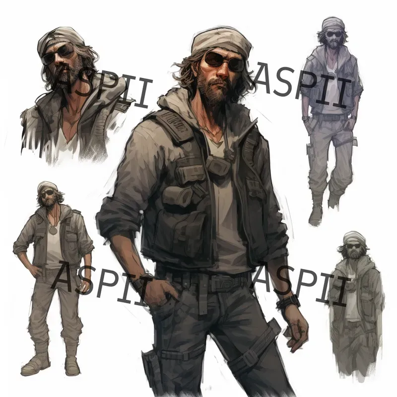 Apocalyptic Character Art