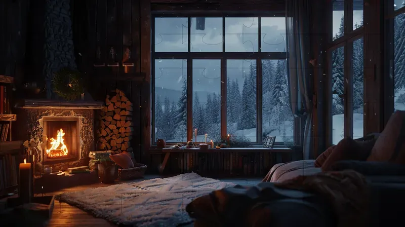 Autumn Winter Cozy Cabins