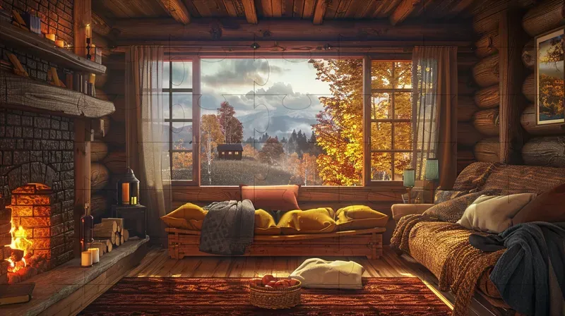 Autumn Winter Cozy Cabins