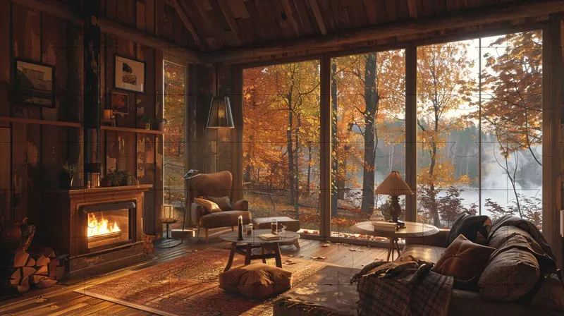 Autumn Winter Cozy Cabins