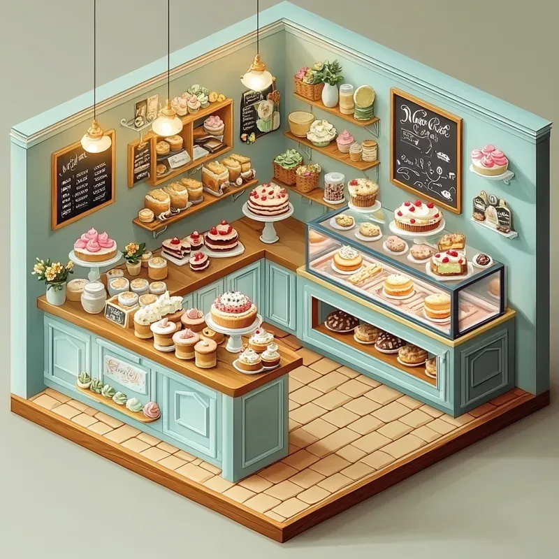 Charming Isometric Establishments