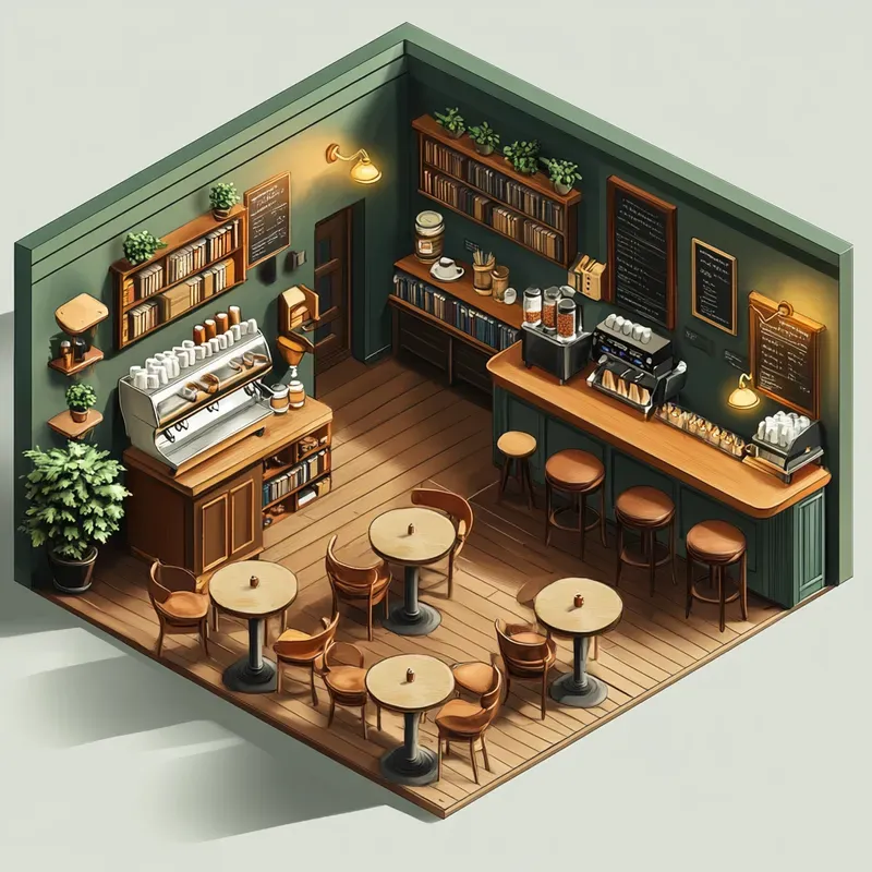 Charming Isometric Establishments