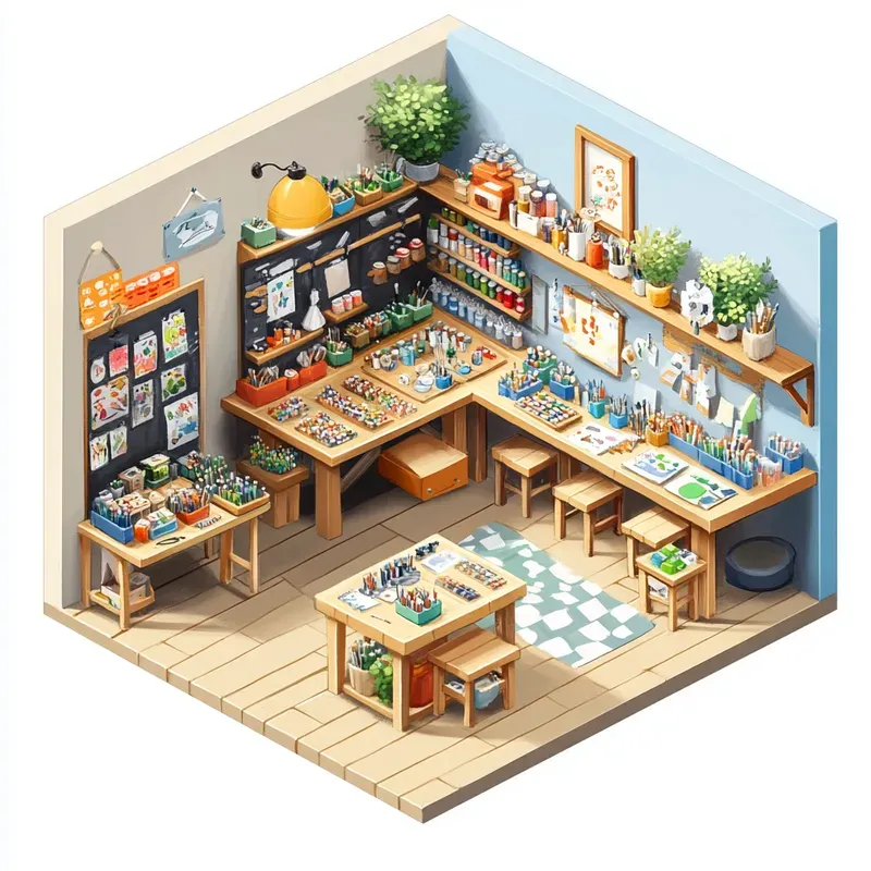 Charming Isometric Establishments