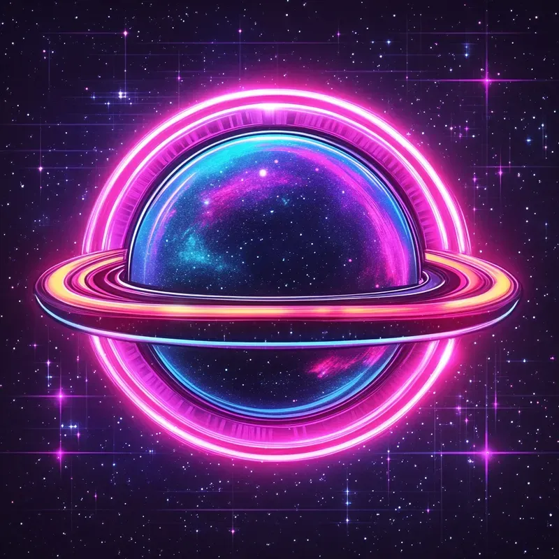 Retrofuturistic Logos Vintage Tech