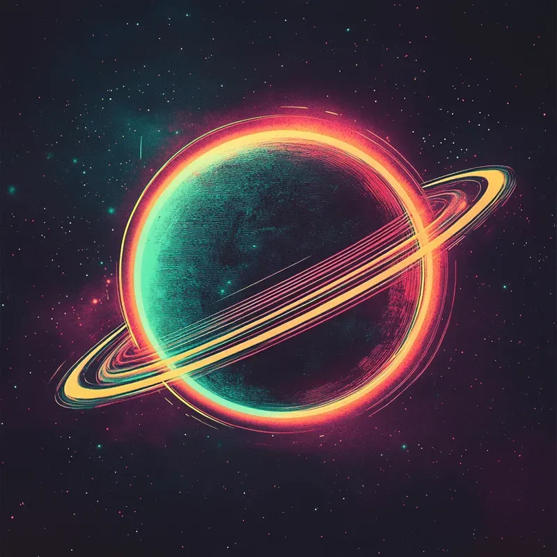 Retrofuturistic Logos Vintage Tech